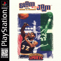 Slam n Jam 96 Playstation US box art